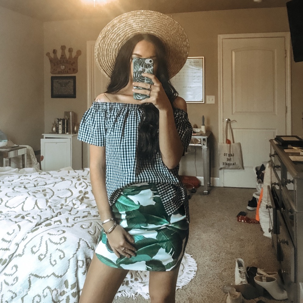 Palm leaf skirt
